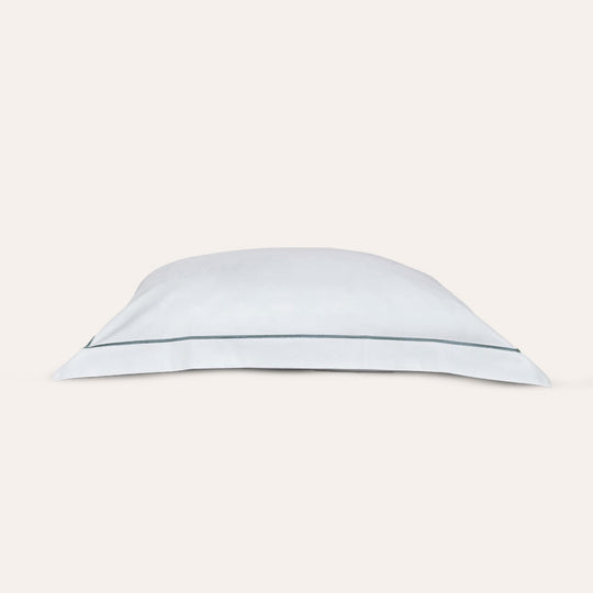 Serene Euro Sham Stitch in Coast banner