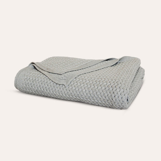 Pause Throw Blanket in Dune banner
