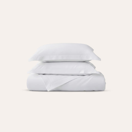 Classic Duvet Set in White banner