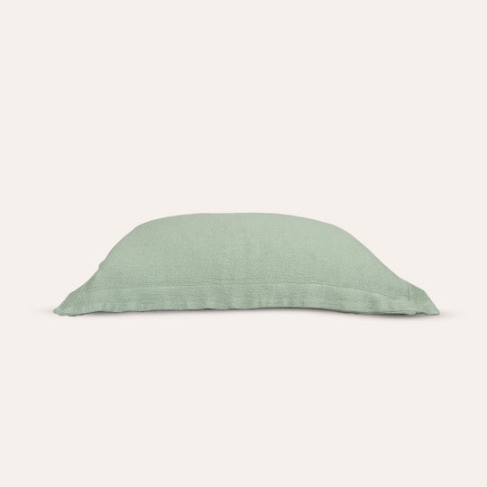 Waves Euro Sham in Sage banner