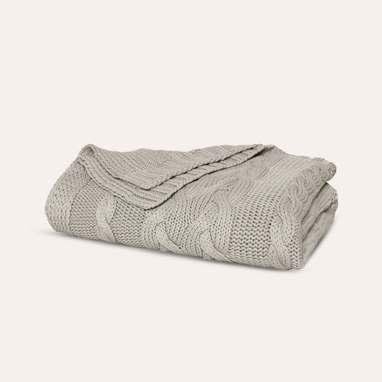 Drift Throw Blanket - Cloud banner