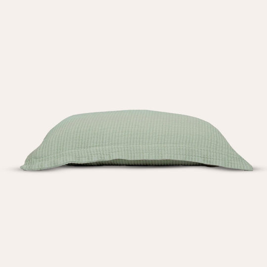Murmur Euro Sham in Sage banner
