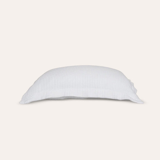 Murmur Pillow Sham in White banner
